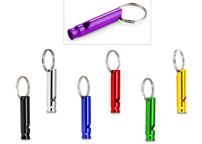 llavero Silbato Metal HE0008