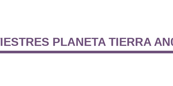 Antiestres Planeta Tierra AN0059