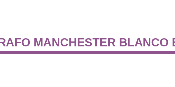 Boligrafo Manchester Blanco ES0132