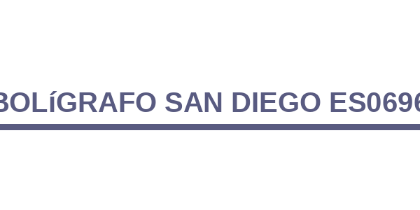 Bolígrafo San Diego ES0696