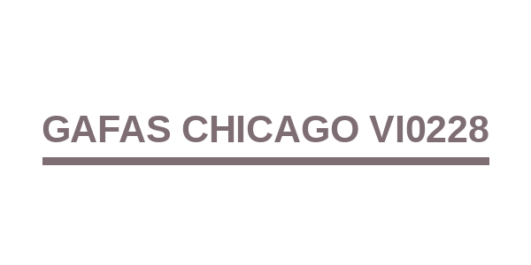 Gafas Chicago VI0228