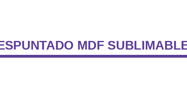 Llavero Despuntado MDF Sublimable LLDESMDF