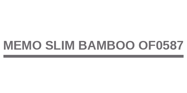 Memo Slim Bamboo OF0587