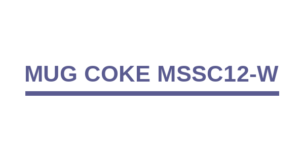 Mug Coke MSSC12-W