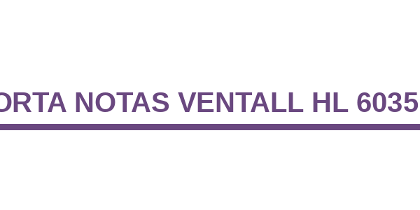 Porta Notas Ventall HL 6035 B