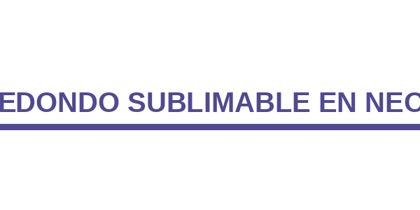 Portavasos Redondo Sublimable en Neopreno TMG-P2