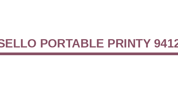 Sello Portable Printy 9412