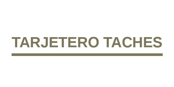 Tarjetero Taches