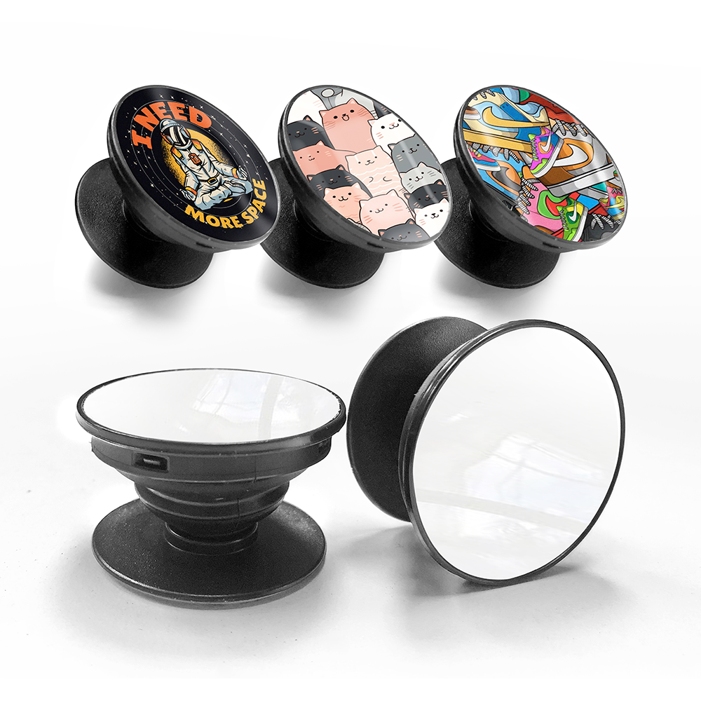 Holder Negro Sublimable para Celular